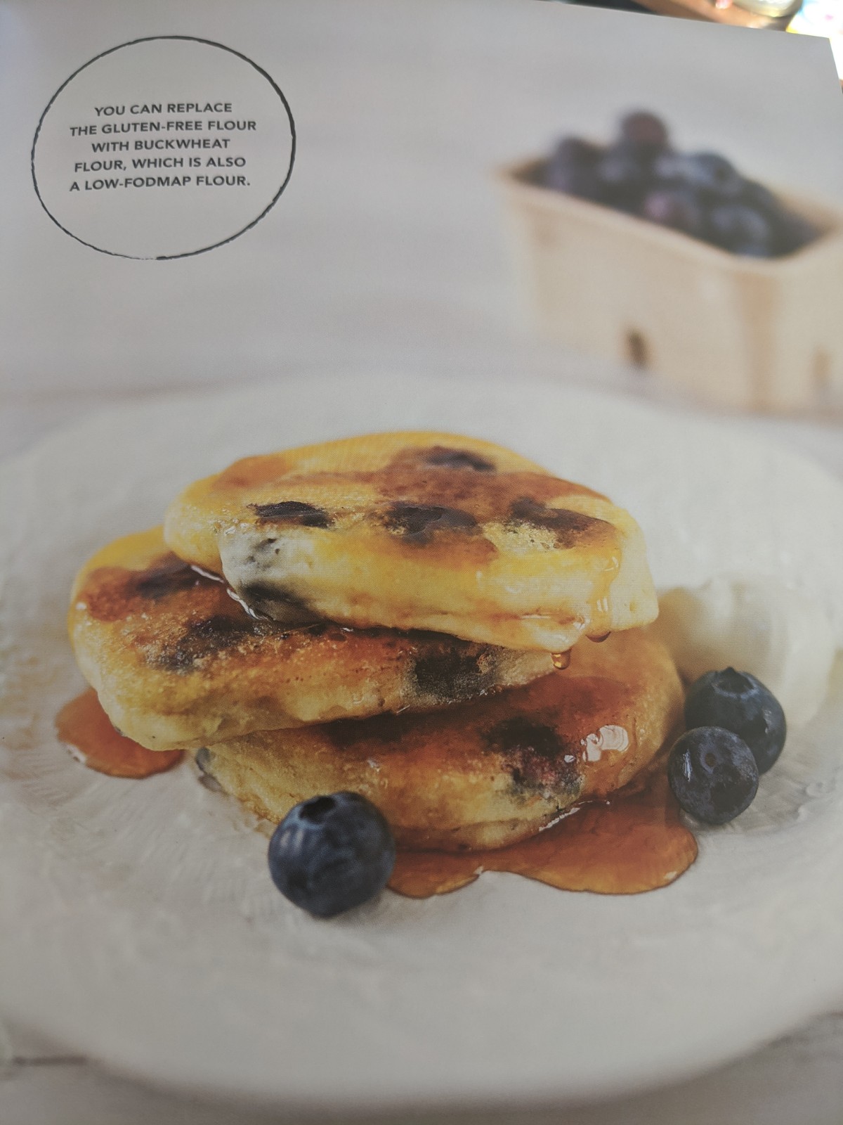 Blueberry Pancakes with Yogurt