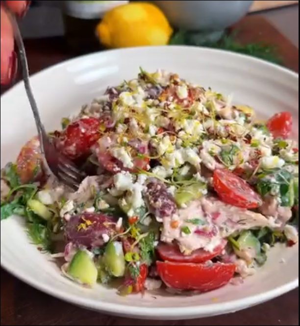 Creamy Greek Protein Power Bowl