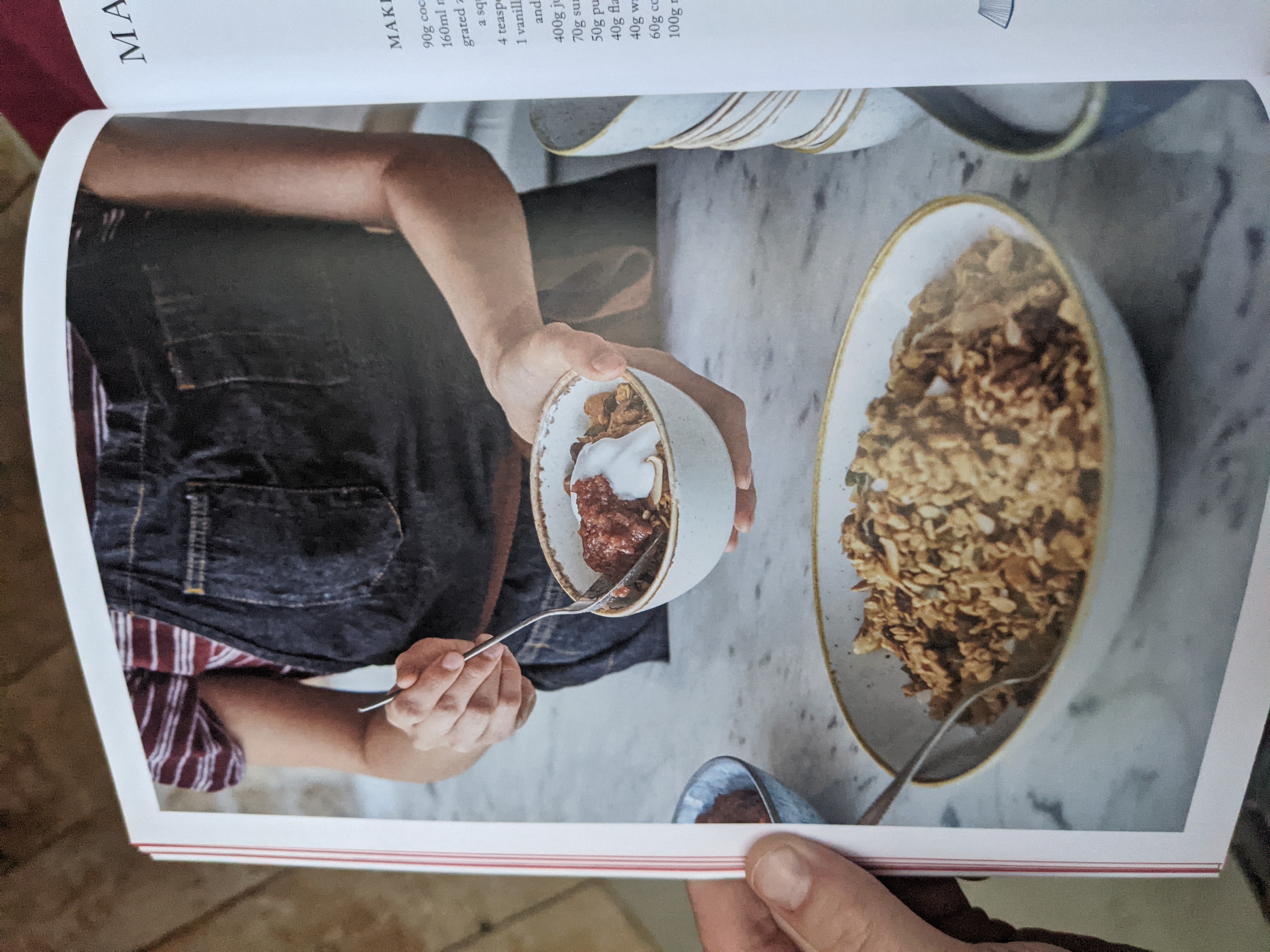 Maple and Walnut Granola
